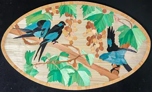 Médaillon aux oiseaux